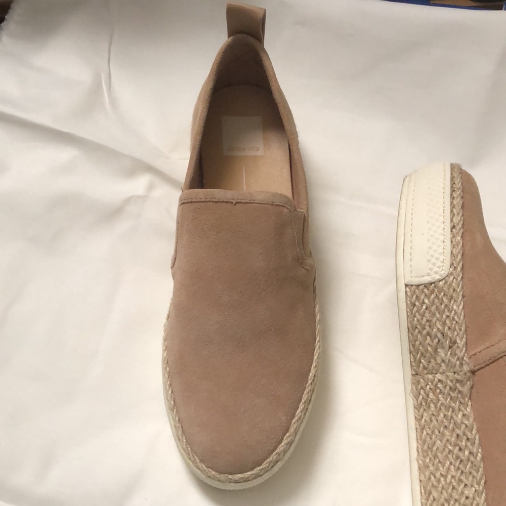 New Dolce Vita Blush Suede Shoes - Size 8